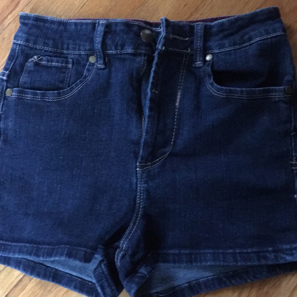21Denim shorts